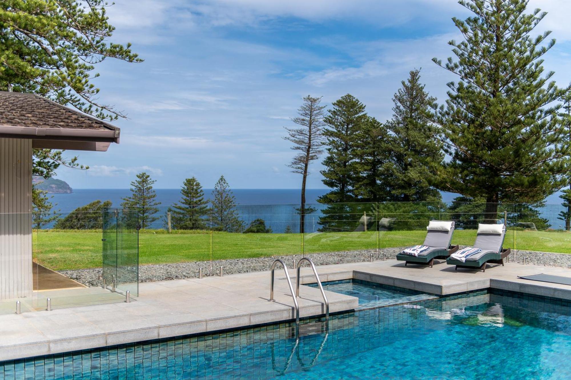 Shearwater Scenic Villas Burnt Pine Bagian luar foto