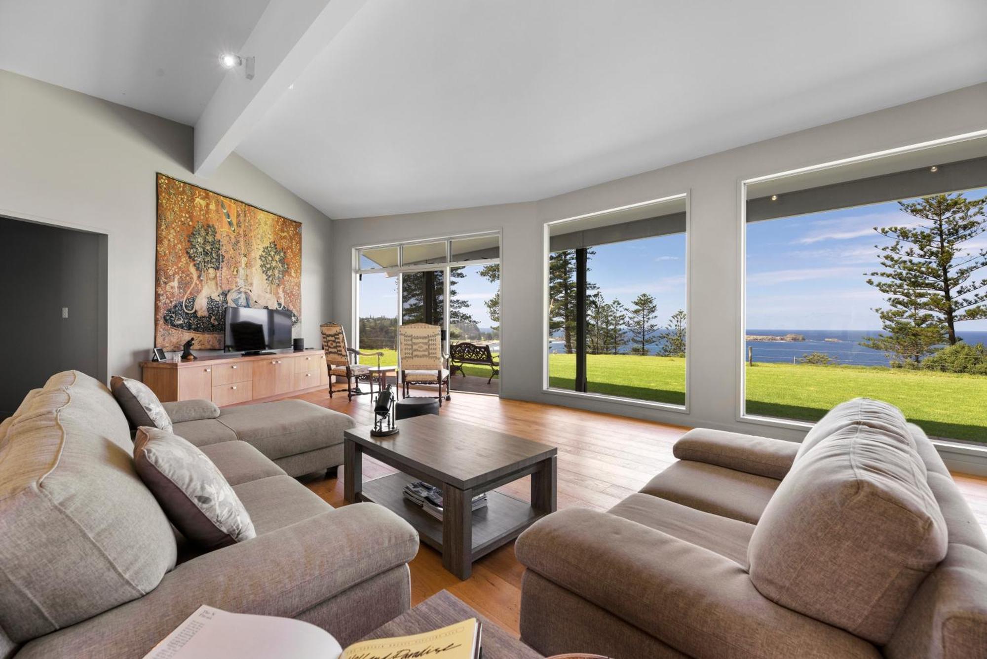 Shearwater Scenic Villas Burnt Pine Bagian luar foto