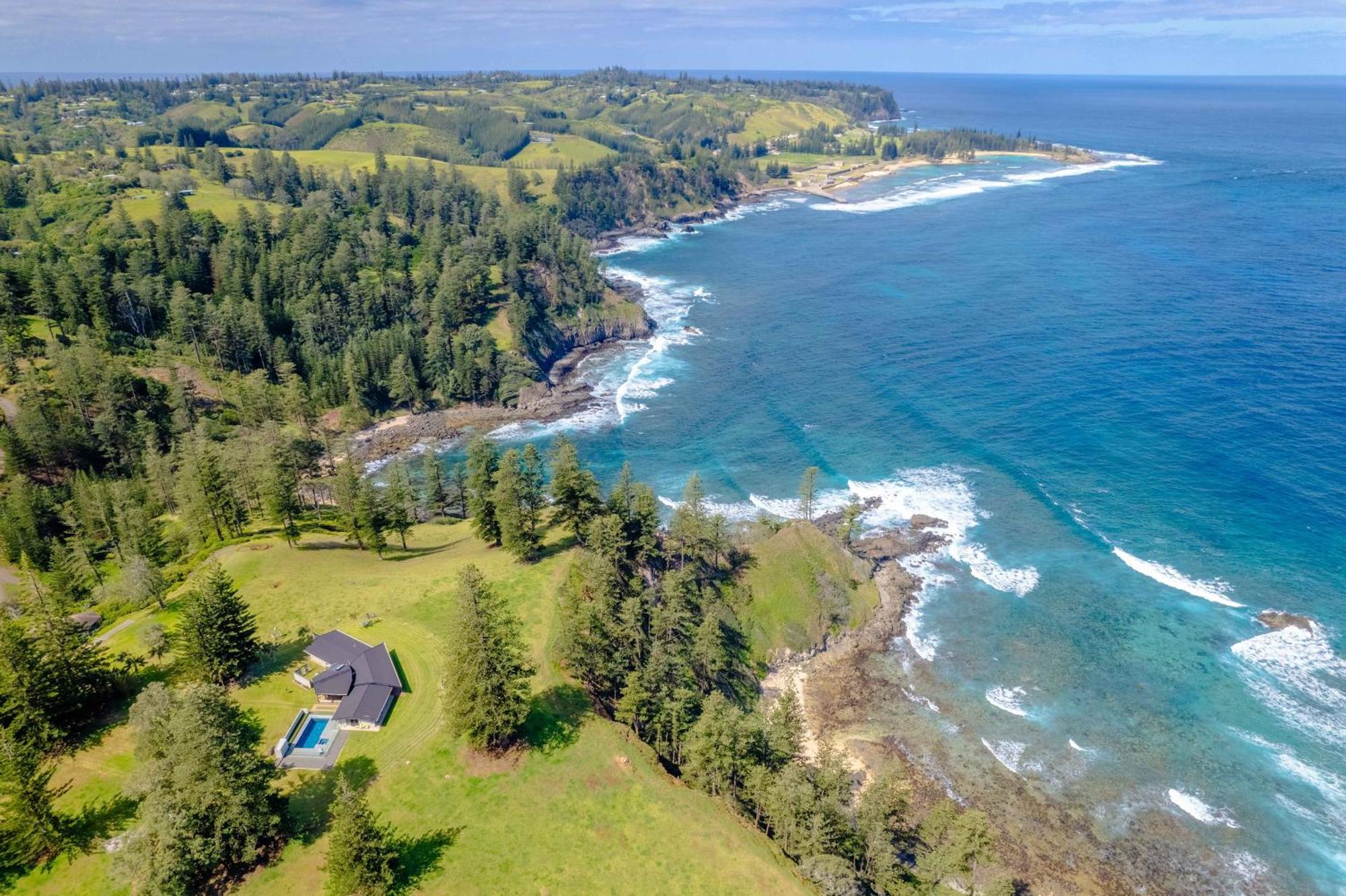 Shearwater Scenic Villas Burnt Pine Bagian luar foto