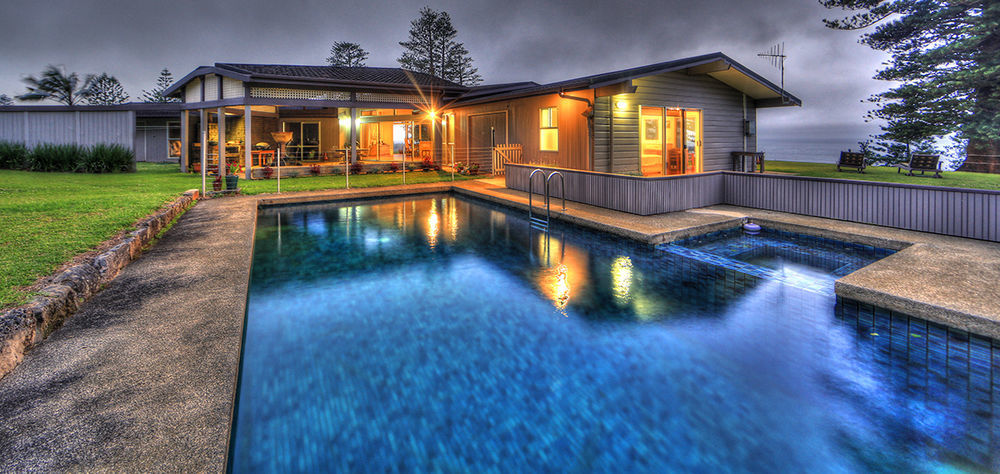 Shearwater Scenic Villas Burnt Pine Bagian luar foto
